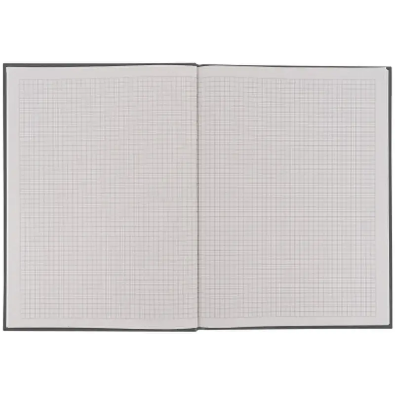 Книга записна Axent A4 One color, 96 аркушів клітинка, сірий (8426-4-A) - фото 4