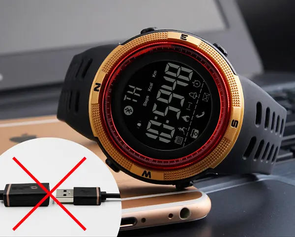 Наручний годинник чоловічий Skmei Clever 1250 Чорний (1239) - фото 7