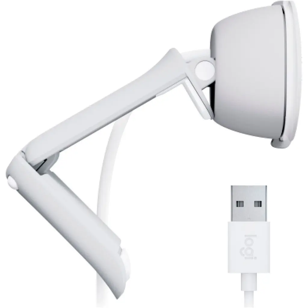 Веб-камера Logitech BRIO 100 White (960-001617) [96683] - фото 6