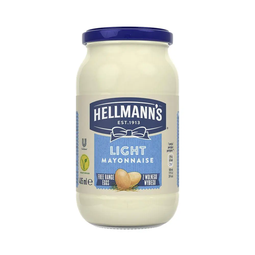 Майонез Hellmann's Light Mayonnaise 27% 405 мл