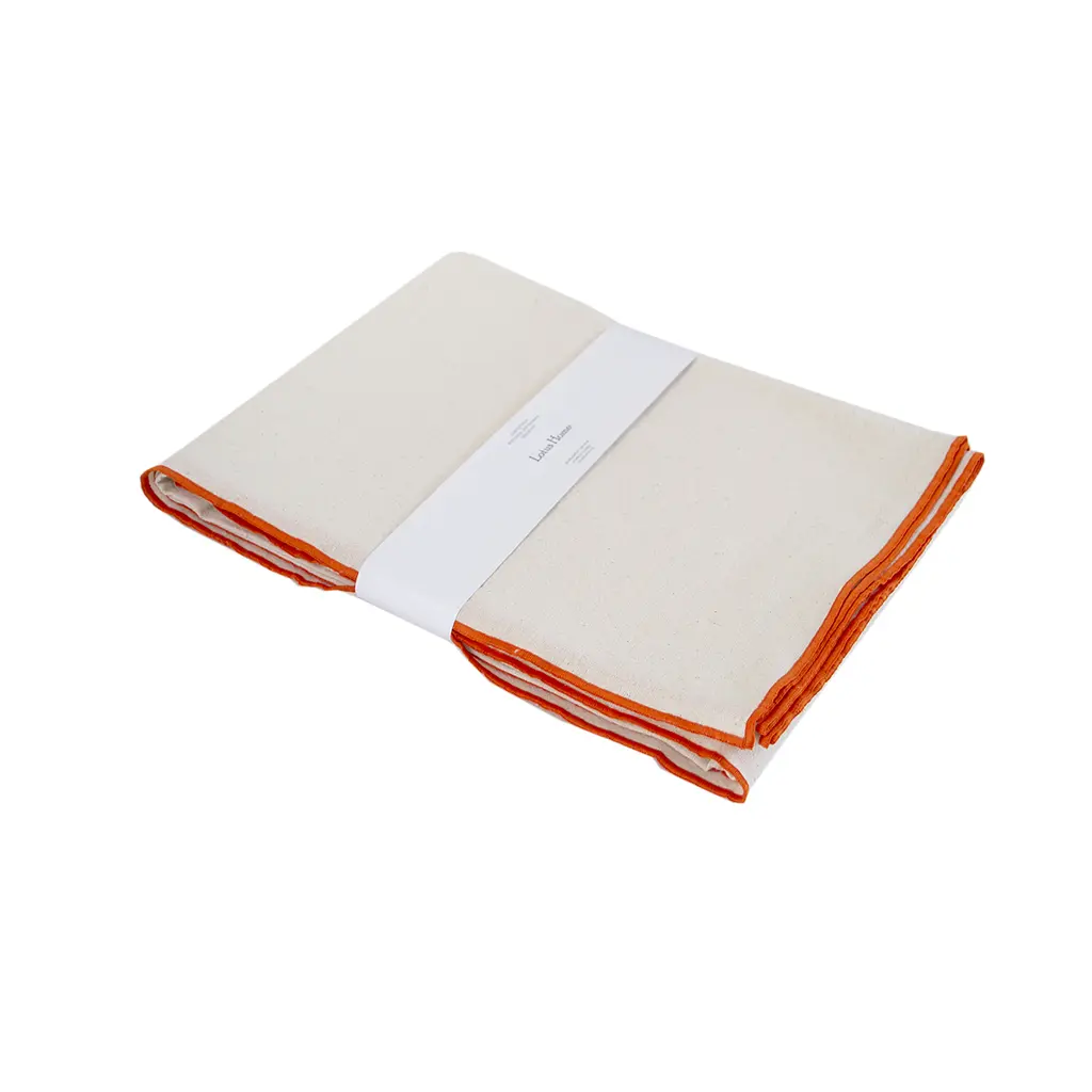 Скатерть Lotus Home - Toursa оранжевый 150x220 - фото 6