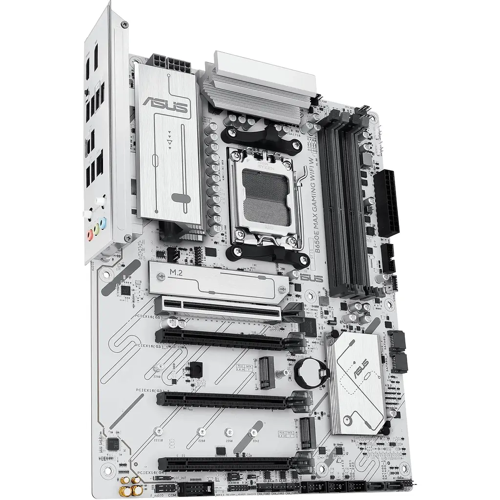 Материнська плата Asus B650E MAX Gaming WIFI W sAM5 B650 4xDDR5 M.2 HDMI DP WiFi BT ATX - фото 3