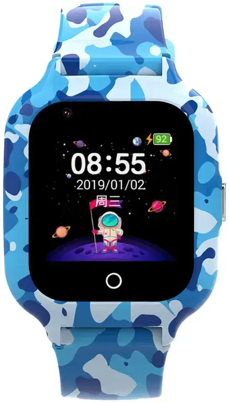 Смарт-часы Uwatch GW72 Blue/Hakki - фото 3
