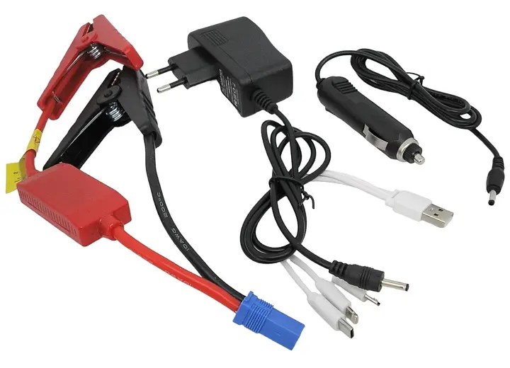 Пуско-зарядное устройство Jumpstarter с аккумулятором 99800 mAh - фото 8