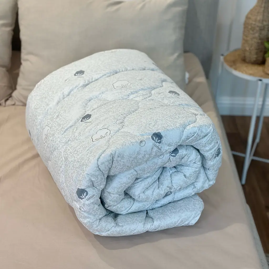 Ковдра полуторна закрита Arda Cotton 20346 150х210 см - фото 4