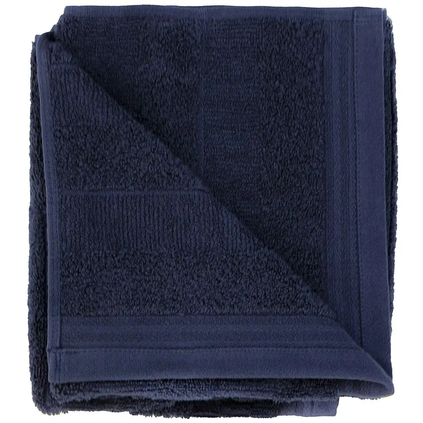 Полотенце МВМ My Home Вдохновение 70x140 см темно-синее (BT-12 L DARK BLUE) - фото 3