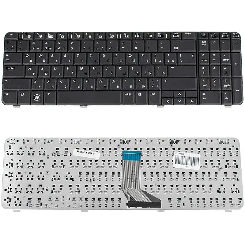 Клавіатура для ноутбука HP (Presario: CQ61 G61) rus чорний