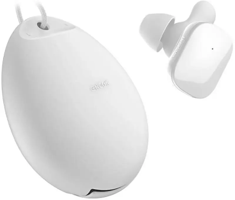 Наушники TWS Baseus Encok W02 Truly Wireless headset White - фото 3