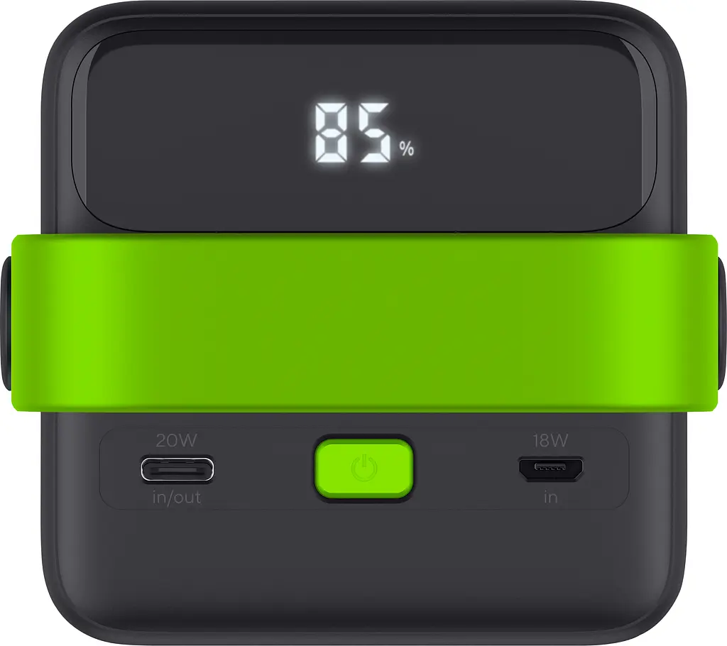 Trust Акумулятор портативний літій-іонний power bank Redoh XXL, 50000мА·год, 3хUSB-A/USB-C, 20W, чорний - фото 5