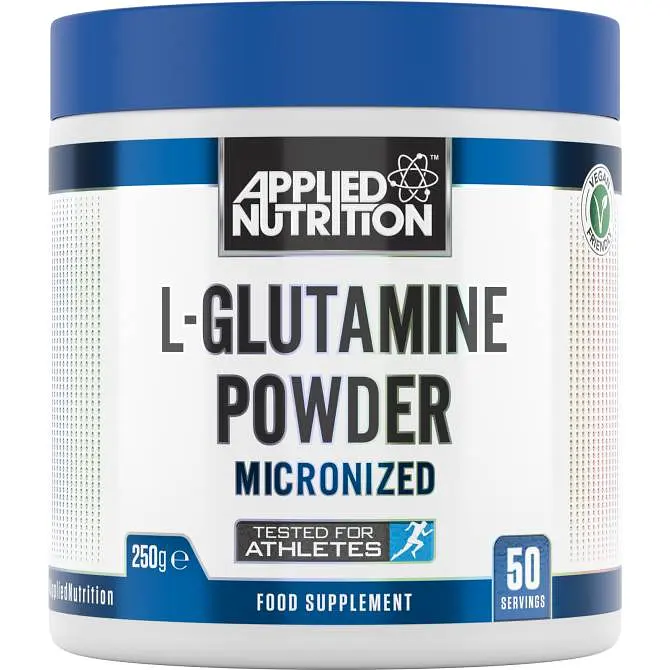 Амінокислота Applied Nutrition L-Glutamine, 250 грам