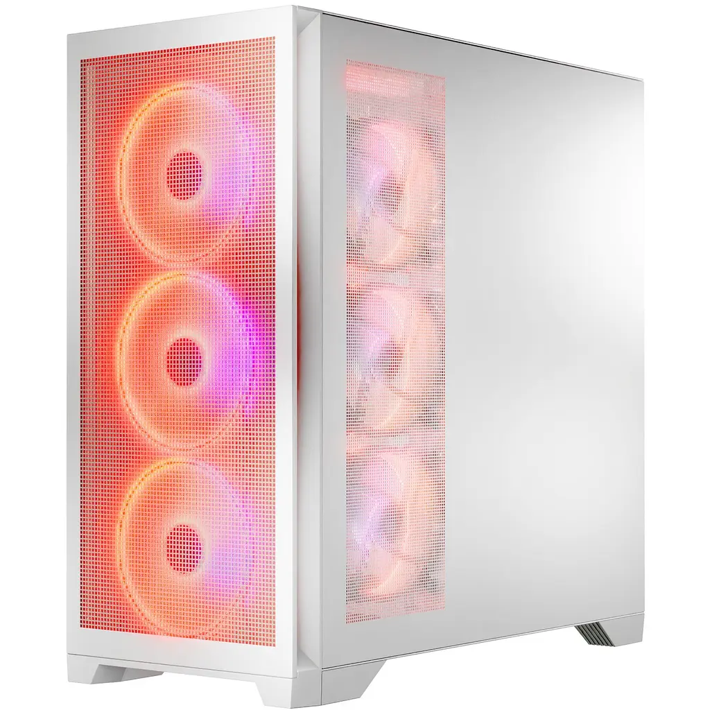 Корпус Modecom VOLCANO EXPANSE S ARGB 4x140mm fans MIDI USB 3.0x2+TYPE-C БІЛИЙ без Блок живлення ATX - фото 3