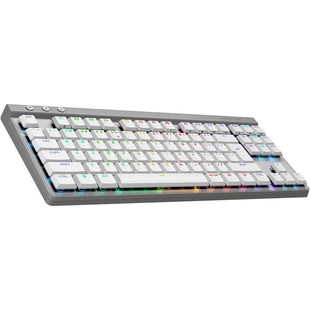 Клавіатура Logitech G515 LightSpeed TKL Mechanical Tactile Wireless White (920-012539) [111361] - фото 3