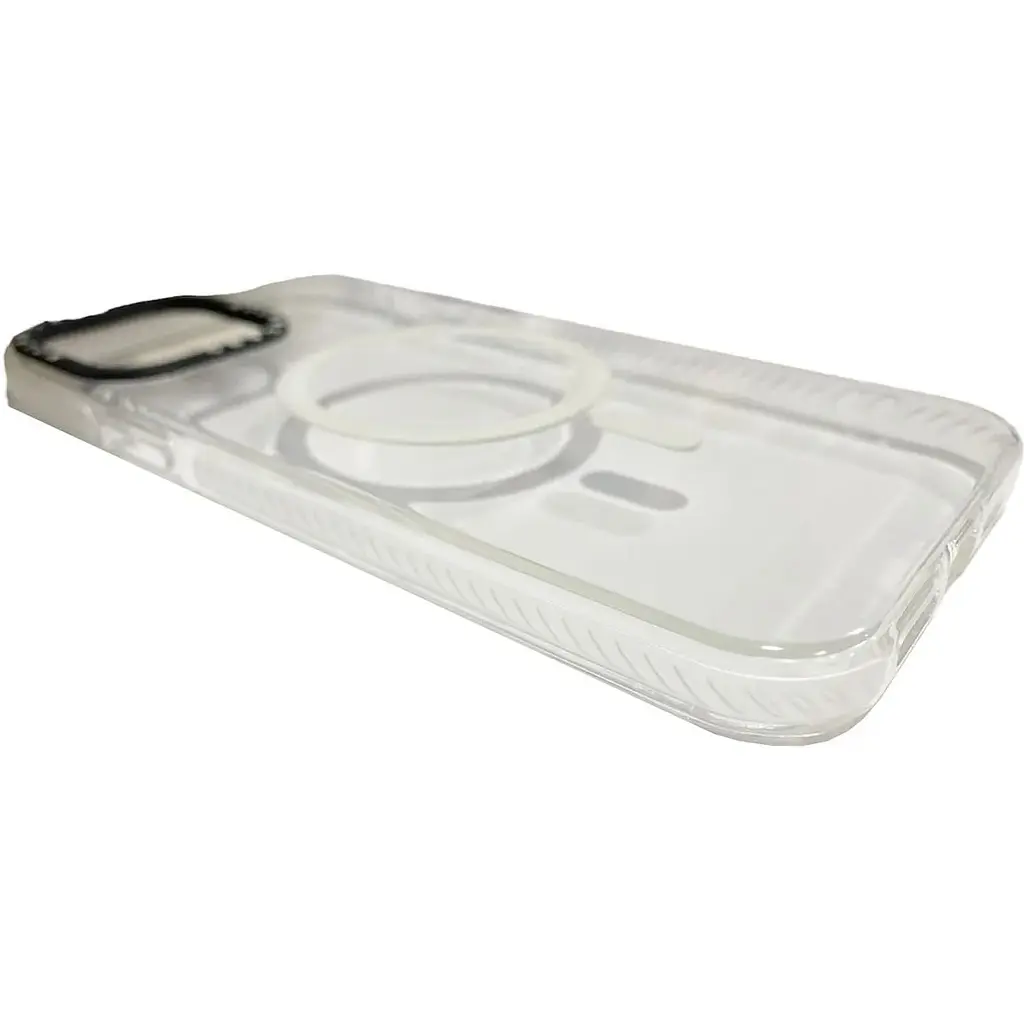 Чохол-накладка Molan Cano Силікон MagSafe для Apple iPhone 12 Pro Max (clear) - фото 3