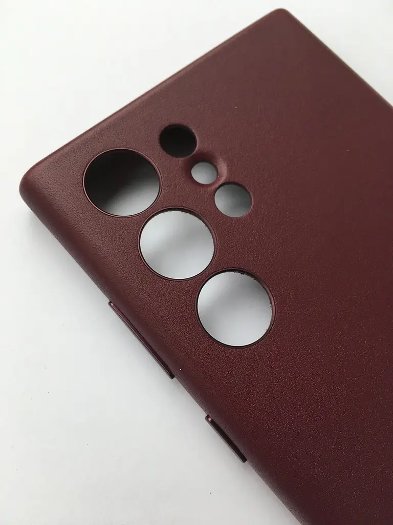 Чохол шкіряний оригінальний Leather Cover EF-VS908LEEGRU для Samsung Galaxy S22 Ultra (6.8") Burgundy - фото 5