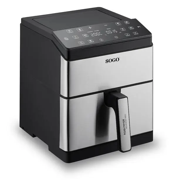 Мультипіч Sogo 8 л Сріблясто-чорний SS-10915 - фото 6