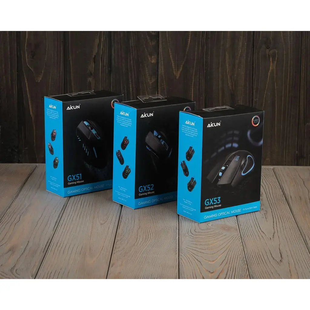 Удобная игровая долговечная мышь Aikun GX51 - фото 4