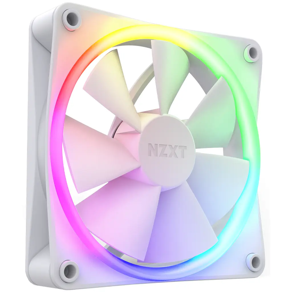 Кулер до корпусу NZXT F120RGB Single (White) (RF-R12SF-W1) - фото 2