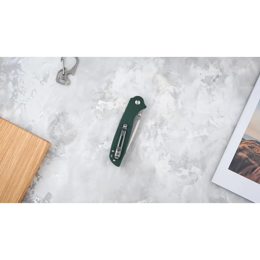 Ніж складаний Ganzo G6803 зелений - фото 9