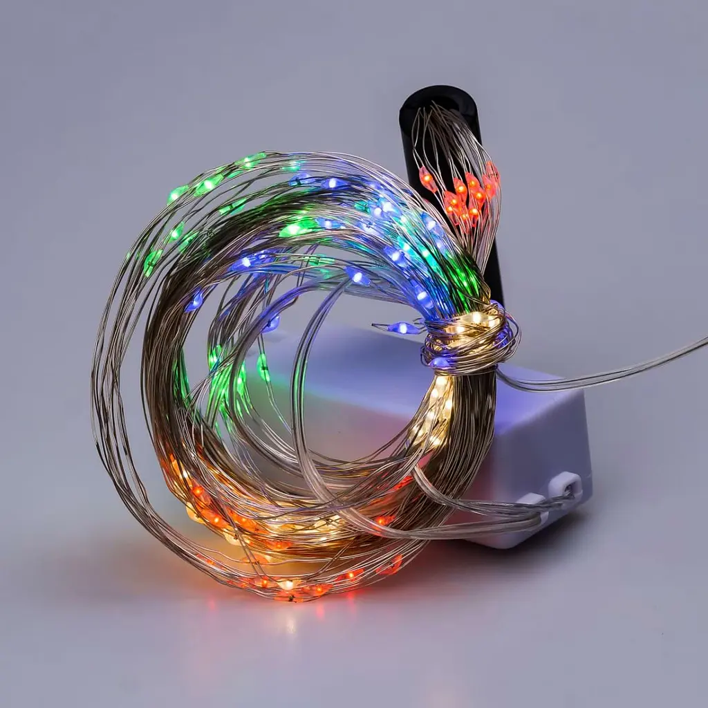 Гирлянда GarlandoPro Конский хвост 200 LED 10 нитей длина 2 м, мультиколор (173309ML) - фото 9