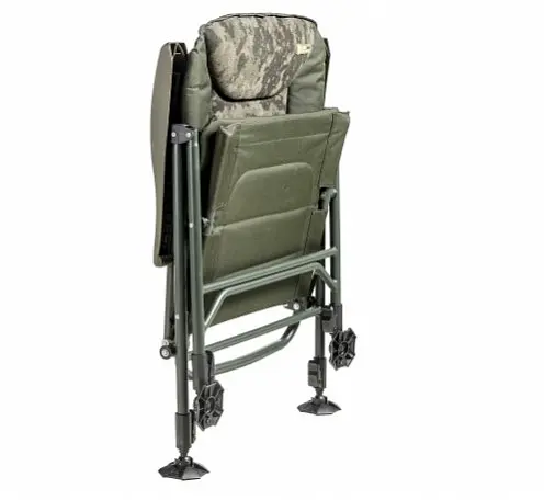 Кресло карповое Mivardi усилиное CamoCODE Quattro нагрузка 160 кг - фото 5