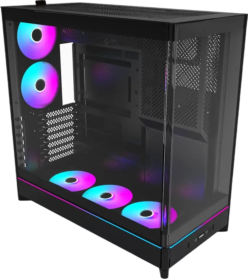 Корпус Montech HS02 PRO ARGB Black - фото 6