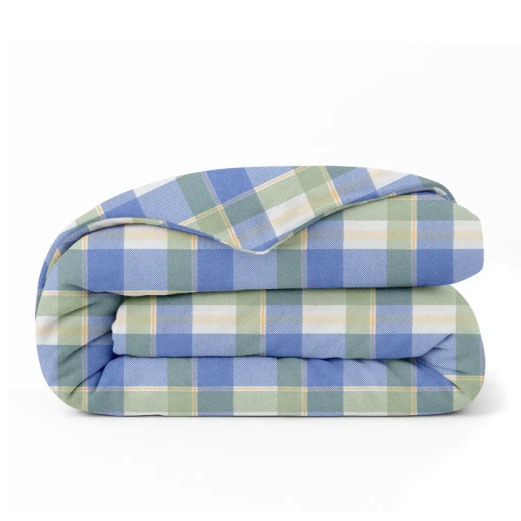 Дитяча постільна білизна фланель в ліжечко OCEAN TARTAN COSAS (4822052500392) - фото 3