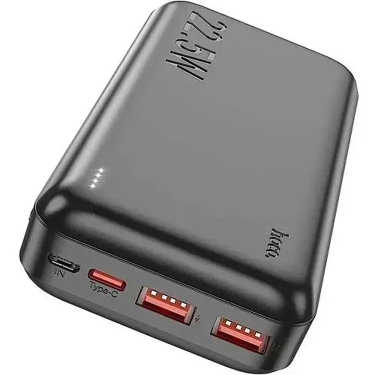 Портативна батарея Hoco J101A Astute 22.5 W 20000 mAh Black - фото 3