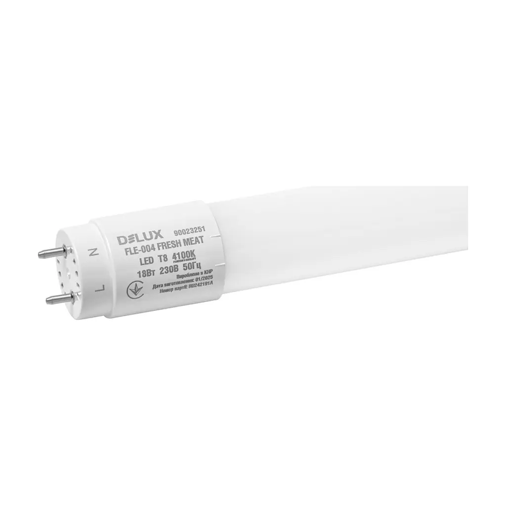 Лампочка Delux Fresh Meat FLE-004 18 Вт 1.2m_T8 230В G13 EM (90023251) - фото 3