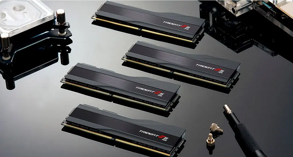 Модуль пам'яті DDR5 G.Skill Trident Z5 RGB 2x32GB 6000MHz Black (F5-6000J3040G32GX2-TZ5RK) [102616] - фото 6