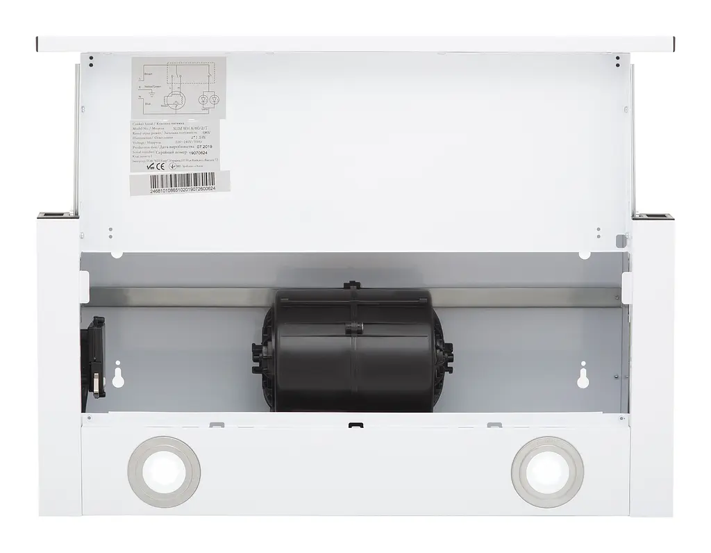 Витяжка INTERLINE DELI WH A/60/2/T - фото 6