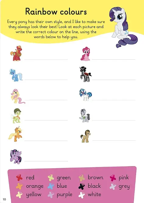 My Little Pony: Wipe-Clean. First Spellings - фото 4