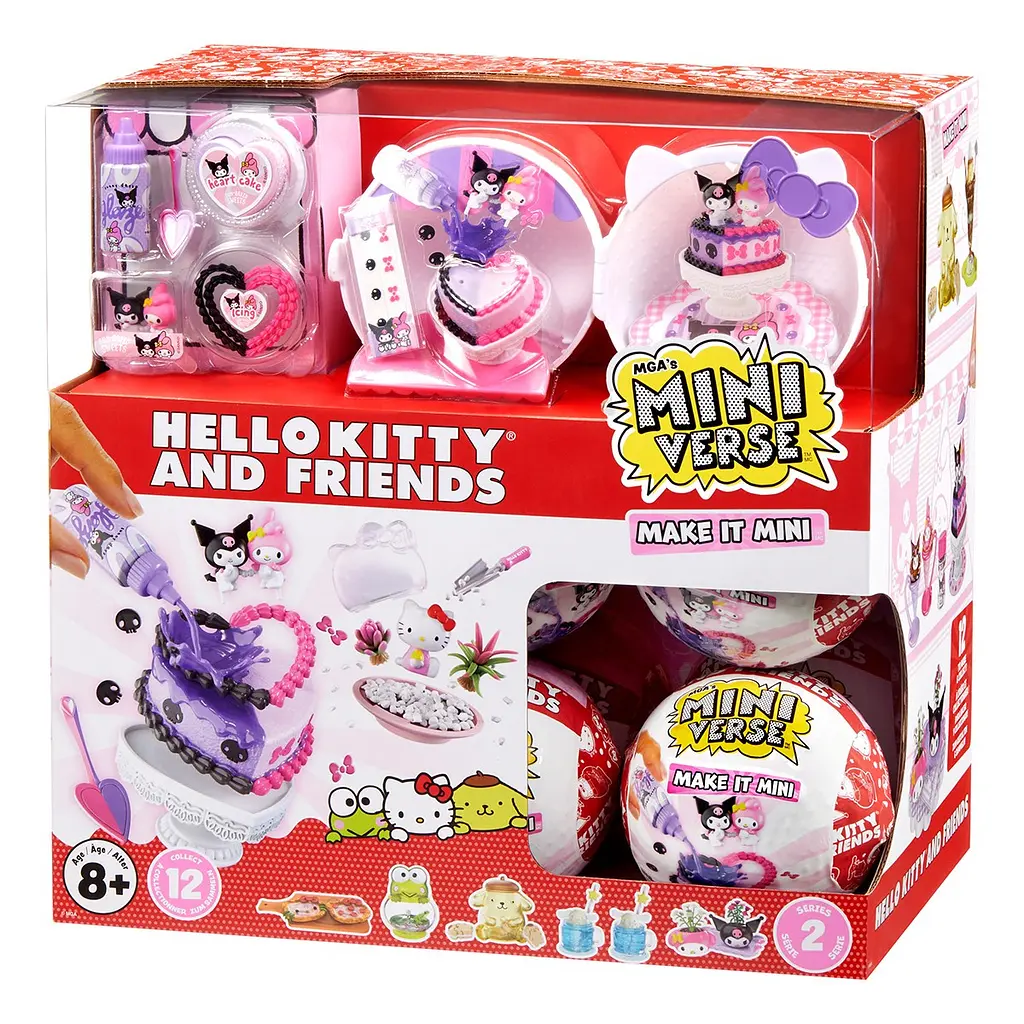 Ігровий набір Mini Miniverse серії Sanrio S2 - Створи стиль разом з Хеллоу Кітті та друзями - фото 4
