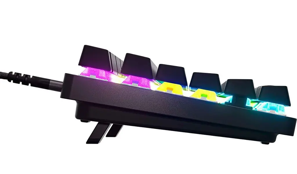 Клавіатура SteelSeries Apex 9 TKL RGB Linear OptiPoint Optical USB Black (64847) - фото 4