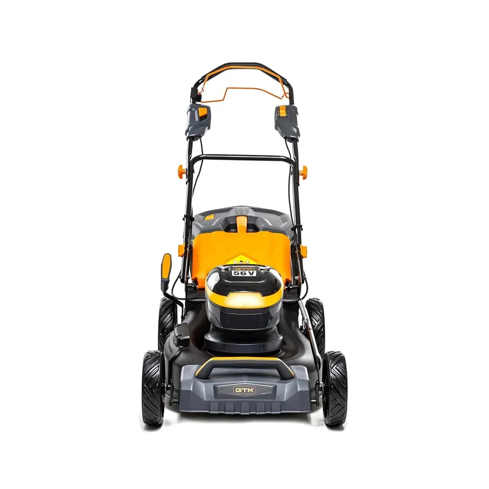 Газонокосарка акумуляторна самохідна GTM LM56/480SP-V KIT (48 см, 25-80 мм, 55 л, BL, GTM 56 В, комплект) - фото 3