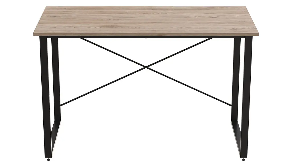 Компьютерный стол Ferrum-decor Дейв 75x100x70 черный ДСП Дуб Сан-Марино 32мм (FRD-102001) - фото 2