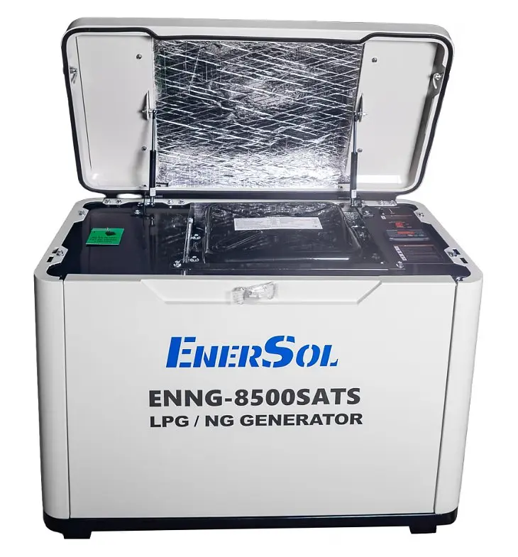 Генератор газовый EnerSol 8/8.5 кВт (ENNG-8500SATS) - фото 2