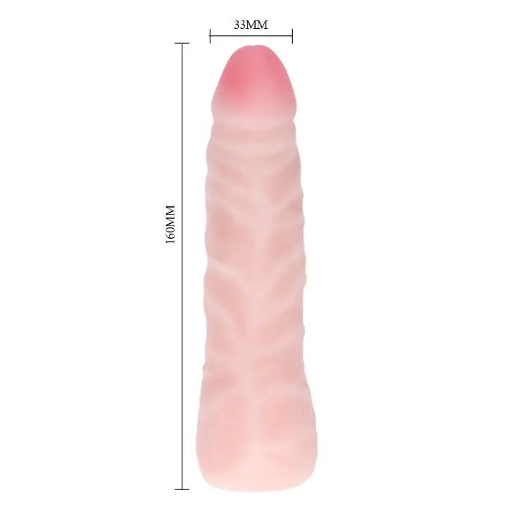 Фалоімітатор Baile Real Penis, 16 см (тілесний) - фото 5