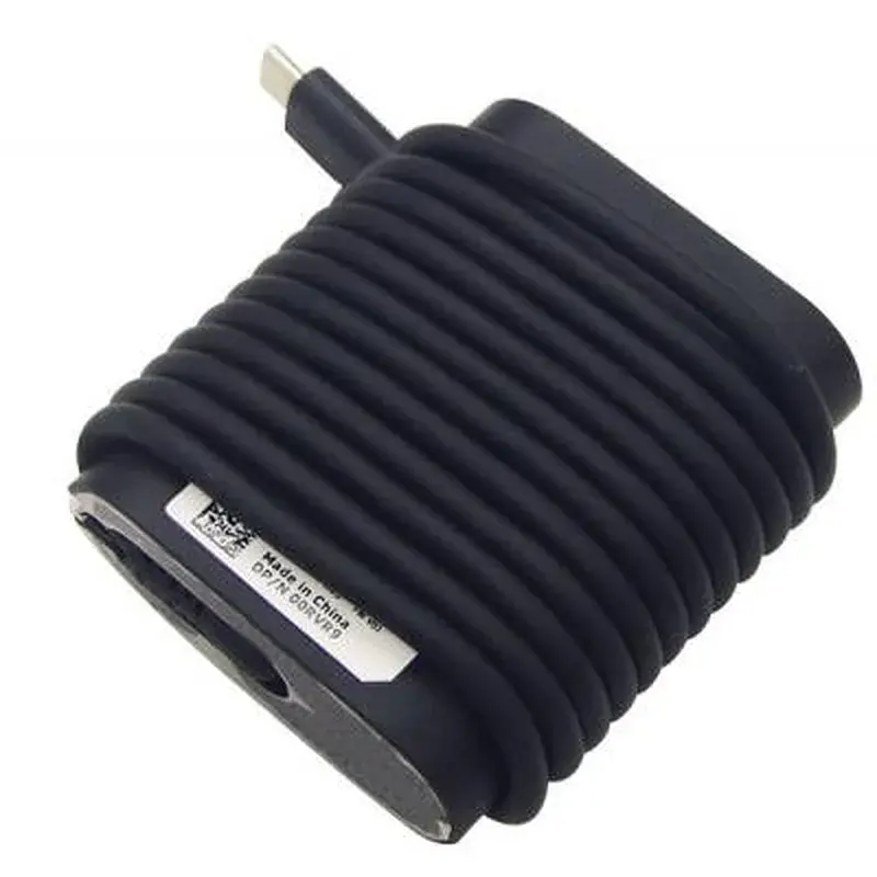 Блок живлення до ноутбука Dell 45W 20V, 2.25A + 5V, 2A, роз'єм USB Type C, Oval-корпус (LA45NM150 / A40217) - фото 3