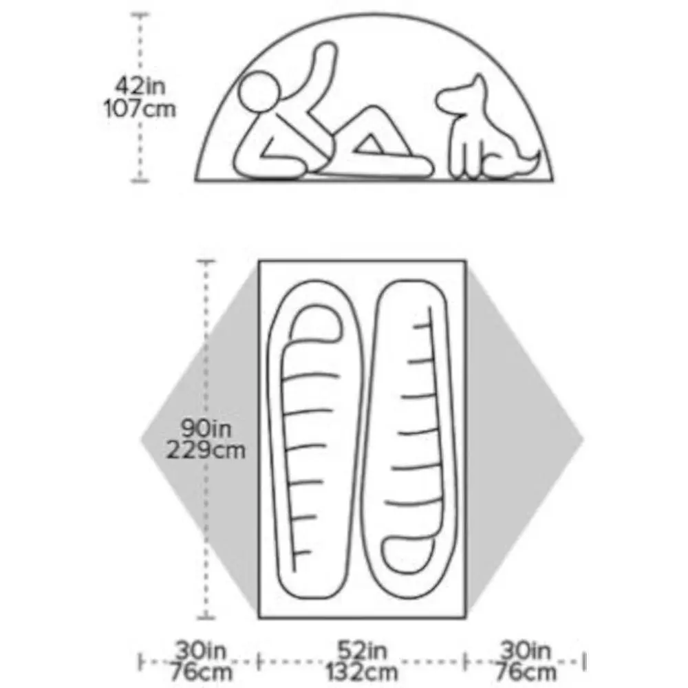 Намет Big Agnes Blacktail 2 зелений - фото 5