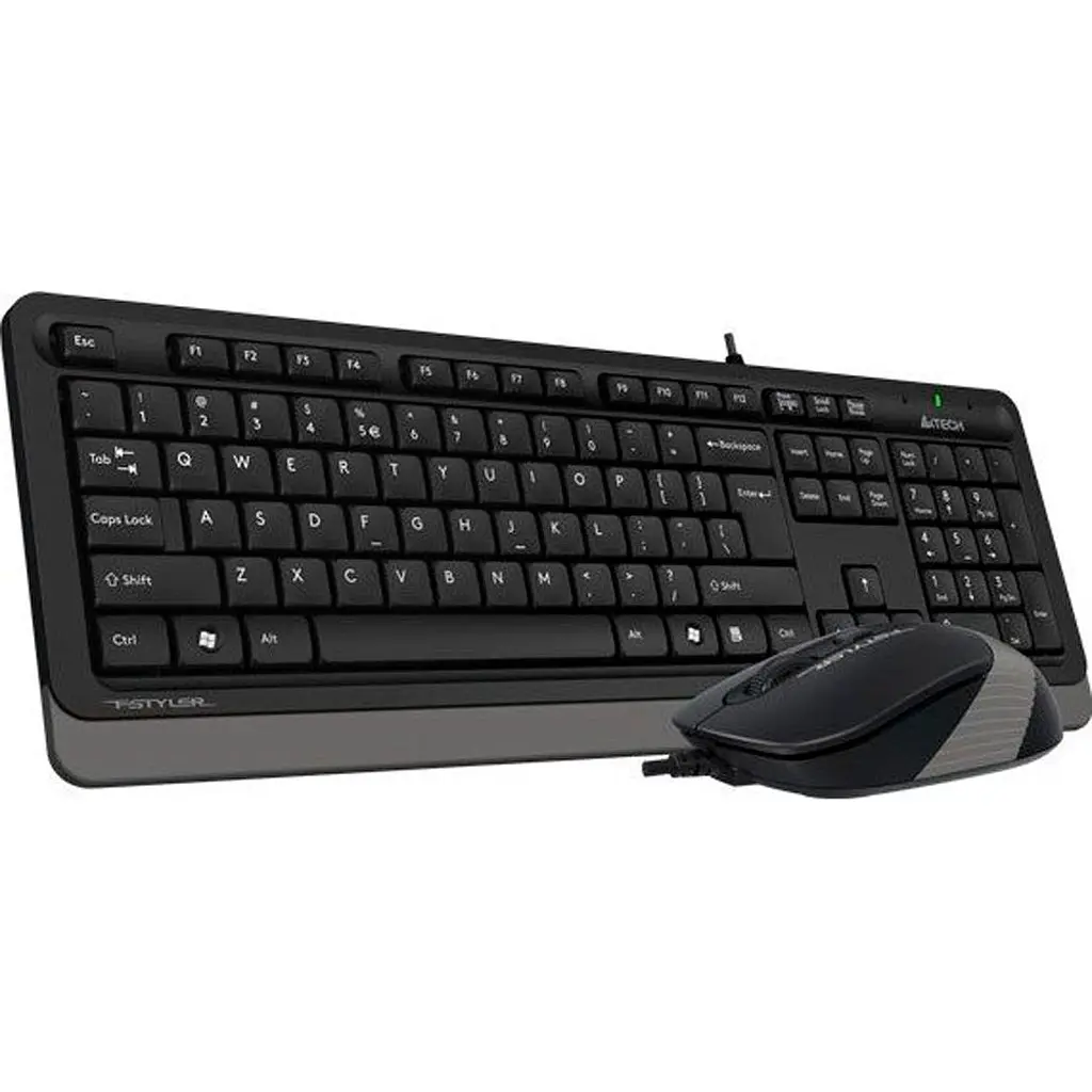 Комплект клавіатура + миша A4Tech Fstyler F1010 Black/Grey [1147539] [107932] - фото 3