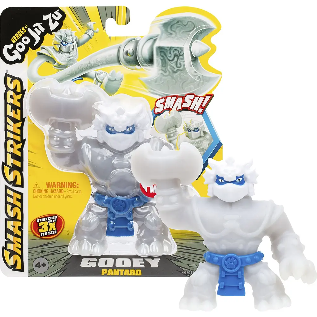 Фігурка що розтягується GooJitZu Heroes of Goo Jit Zu Stretch Strikers Gooye Pantaro (123989) - фото 3