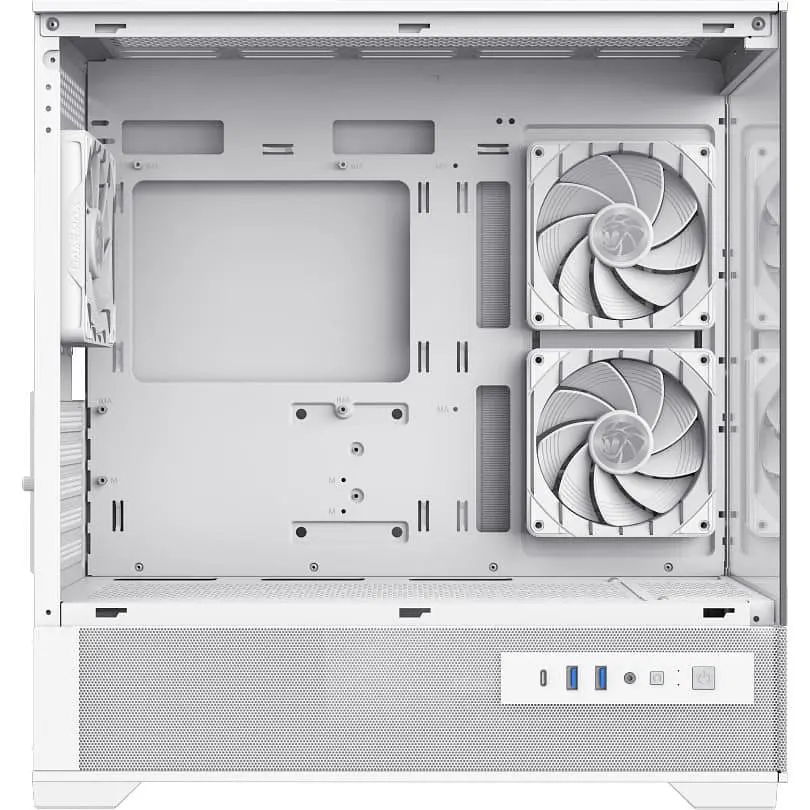 Корпус GameMax Vista 2 M Tempered Glass без БЖ White (VISTA 2 MW) Без БП - фото 3