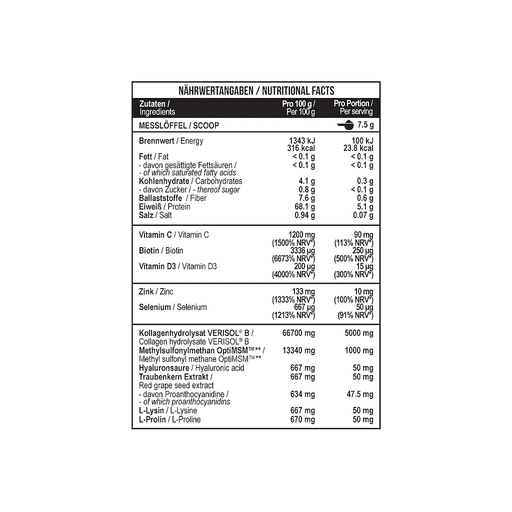 MST Колагеновий Б’юті Комплекс Verisol® + OptiMSM® - 450 г - фото 3