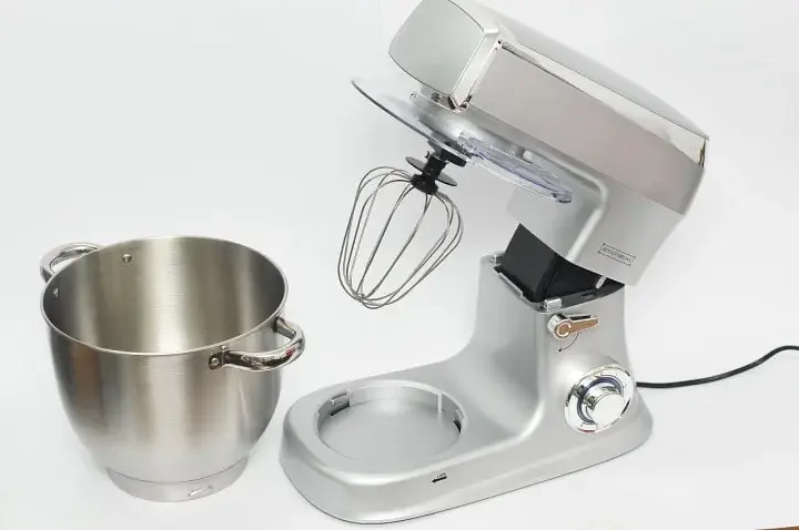 Міксер планетарний тестоміс Royalty Line RL-PKM-2100.7 silver 7,5 л. - фото 3
