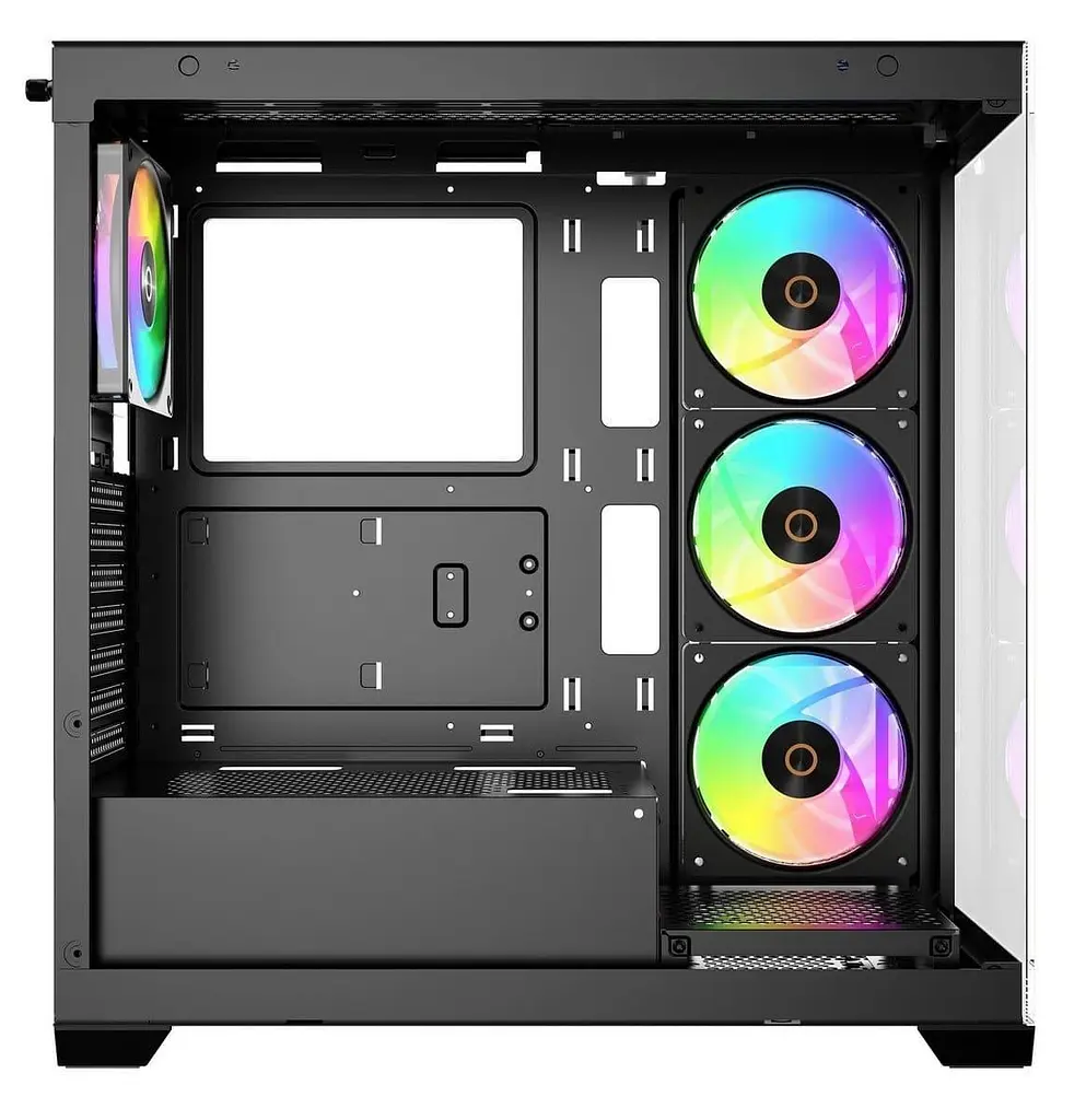 Корпус Ocypus Gamma C72 ARGB Black (GAMMA-C72-BKD400XX-GL) - фото 3