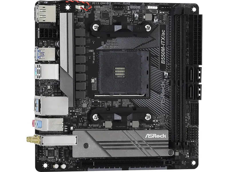 Материнська плата ASRock B550M-ITX/ac - фото 3