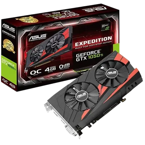 Відеокарта GeForce GTX 1050 Ti 4GB Asus Expedition OC Expedition (EX-GTX1050TI-O4G) Б/В - фото 2