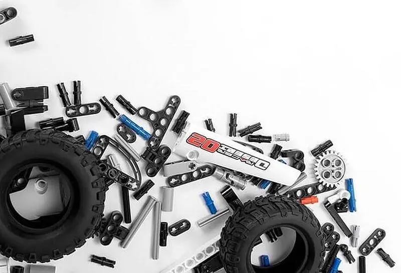 Конструктор XiaomiDesert Racing Car Building Blocks SMSC01IQI - фото 4