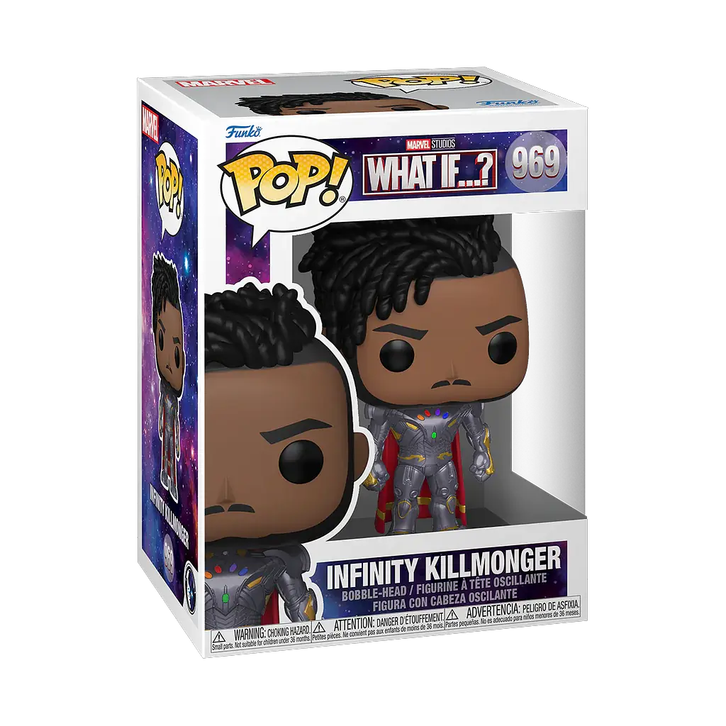 Фігурка Фанко Поп Що Якщо? Кіллмонгер Безкінечності Funko Pop What If? Infinity Killmonger 10 см M IK 969 - фото 3