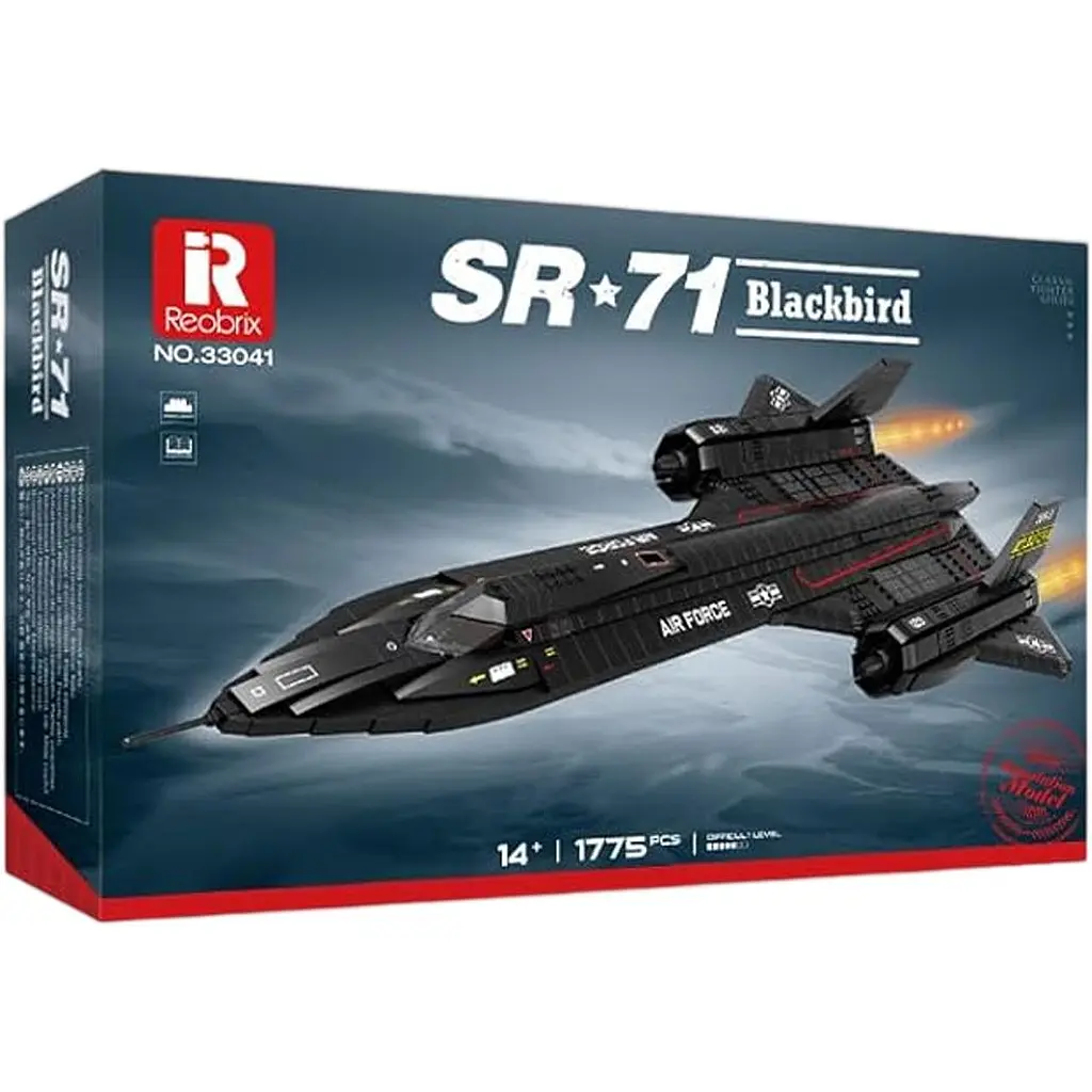 Конструктор Reobrix Стратегічний літак-розвідник SR-71 Blackbird (33041) [171524] - фото 2
